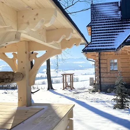 Marusina - Luksusowy Z Jacuzzi Z Widokiem Na Tatry Chalet